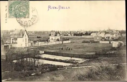 Ak Ouistreham Riva Bella Calvados, Ortsansicht