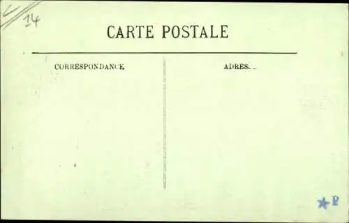 Ak Dives Calvados, L'Hotellerie de Guillaume le Conquerant et la Rue de Lisieux