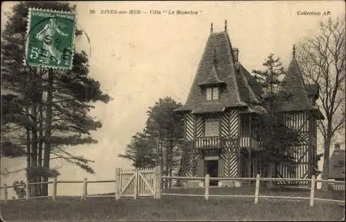 Ak Dives sur Mer Calvados, Villa Le Mamelon