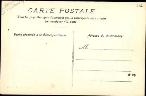 Ak Bayeux Calvados, Chateau de Veaux la Ville