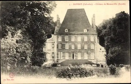Ak Bavent Calvados, Château de Bénéauville