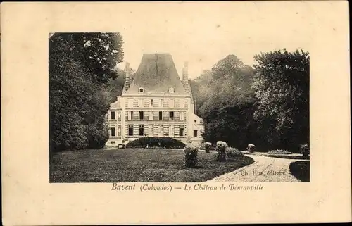 Ak Bavent Calvados, Château de Bénéauville