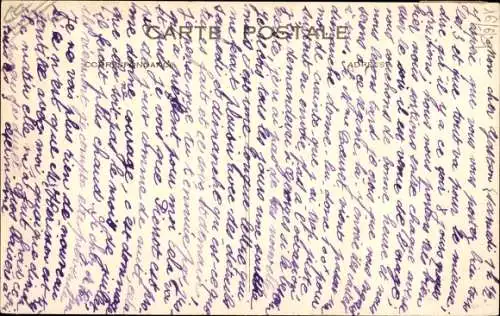 Ak Deauville Calvados, Claire Fontaine, Vue d'ensemble du Champ de Courses