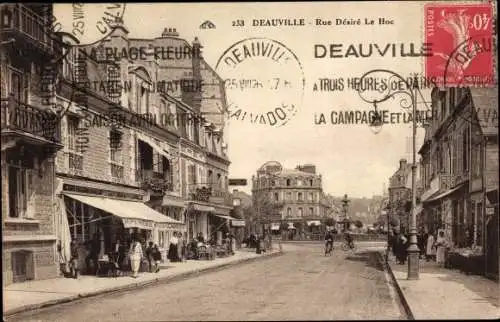 Ak Deauville Calvados, Rue Desire, Le Hoc