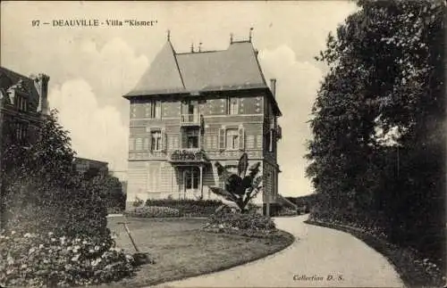 Ak Deauville Calvados, Villa Kismet