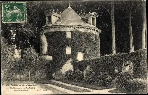 Ak Balleroy Calvados, Le Chateau, Le Colombier