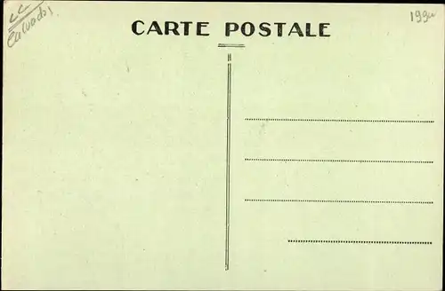 Ak Basly Calvados, L'Eglise, Clocher Romain