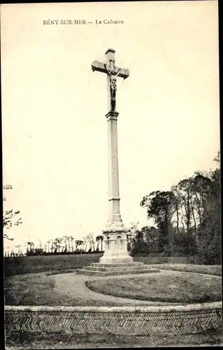 Ak Bény sur Mer Calvados, Le Calvaire