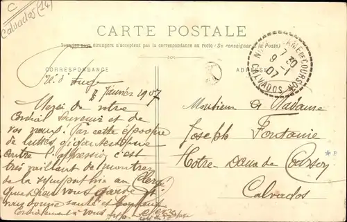 Ak Le Pré d'Auge Calvados, Interieur de l'Eglise