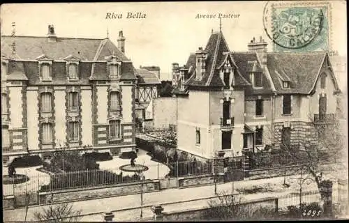 Ak Ouistreham Riva Bella Calvados, Avenue Pasteur