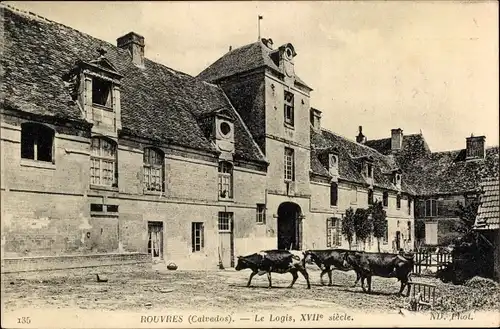 Ak Rouvres Calvados, Le Logis