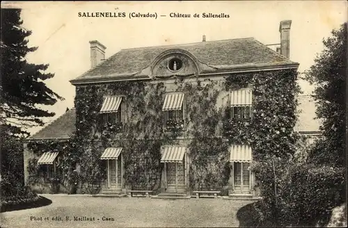 Ak Sallenelles Calvados, Le Chateau