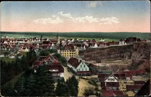 Ak Freudenstadt im Nordschwarzwald, Ortsansicht, Panorama