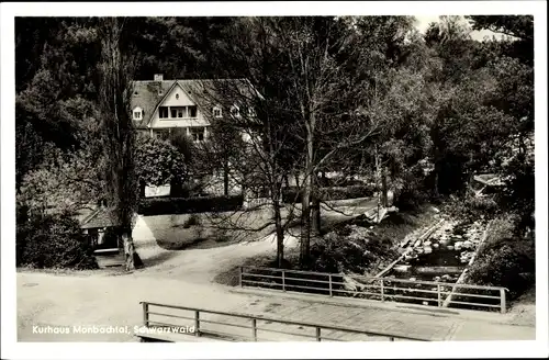 Ak Bad Liebenzell im Schwarzwald, Kurhaus Monbachtal