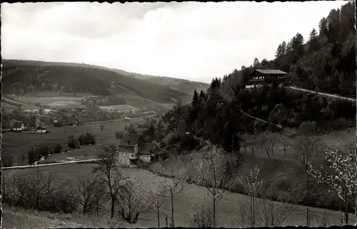 Ak Oberfinkenbach Rothenberg Oberzent im Odenwald, Panorama mit Hildegardhaus