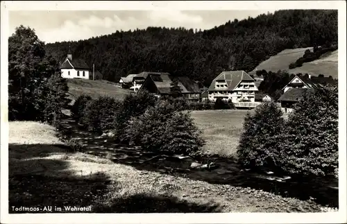 Ak Au Todtmoos im Schwarzwald, Hotel Wehraschlucht Hirschen