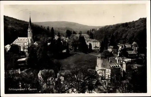 Ak Schlangenbad im Taunus Hessen, Gesamtansicht