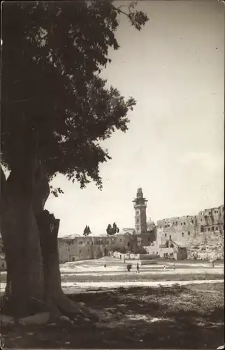 Foto Ak Jerusalem Israel, Tempelplatz