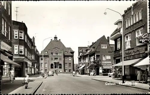 Ak Geleen Limburg Niederlande, Raadhuislaan