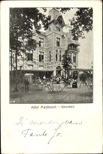 Ak Ginneken en Bavel Nordbrabant, Hotel Mastbosch