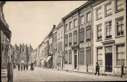 Ak Bergen op Zoom Nordbrabant Niederlande, Lievevrouwestraat