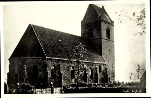 Ak Oosternijkerk Friesland Niederlande, Kirche, Kerk
