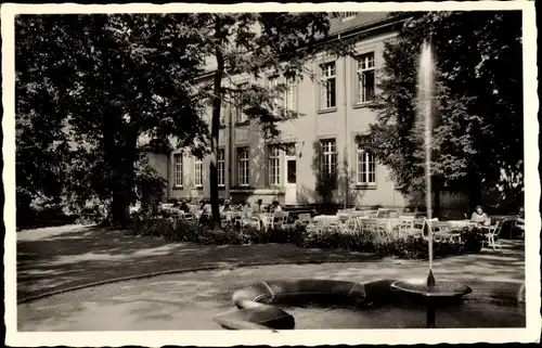 Ak Heidelberg am Neckar, Weinstube und Garten-Cafe, Kurpfälzisches Museum, Hauptstraße 97