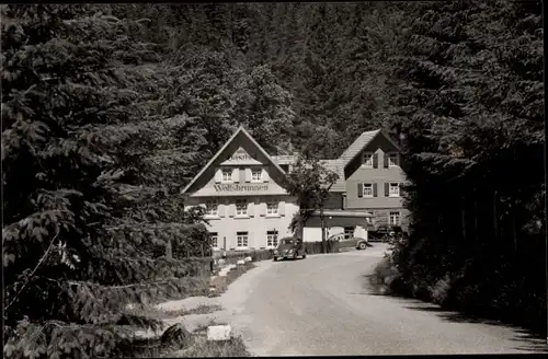 Ak Seebach in Baden Schwarzwald, Gasthof Wolfsbrunnen