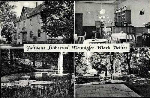 Ak Wennigser Mark Wennigsen im Deister, Gasthof Hubertus