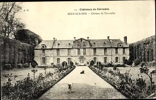 Ak Bény sur Mer Calvados, Chateau de Tournebu