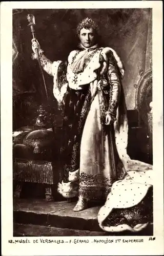 Künstler Ak Gerard, Napoleon Bonaparte, Kaiser Napoleon I., Portrait