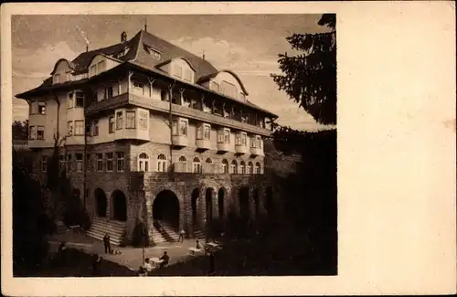 Ak Freudenstadt im Nordschwarzwald, Kurhaus Teuchelwald, Gesamtansicht