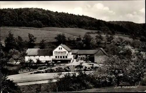 Ak Ober Kainsbach Reichelsheim im Odenwald, Pension Zum Hohenstein