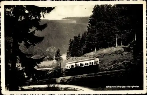 Ak Oberweißbach in Thüringen, Oberweißbacher Bergbahn