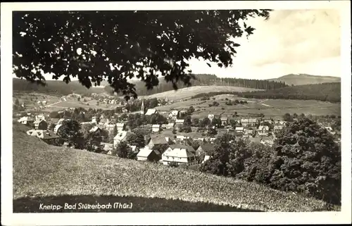Ak Stützerbach Ilmenau in Thüringen, Totalansicht des Ortes