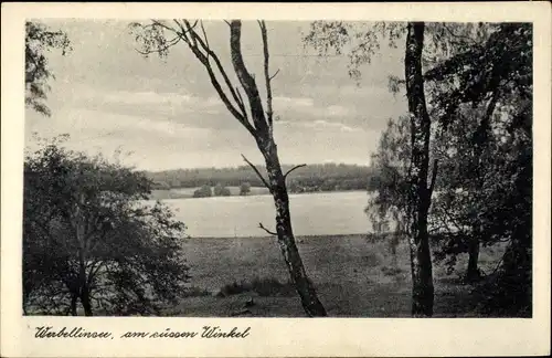 Ak Altenhof Schorfheide am Werbellinsee, See am süssen Winkel