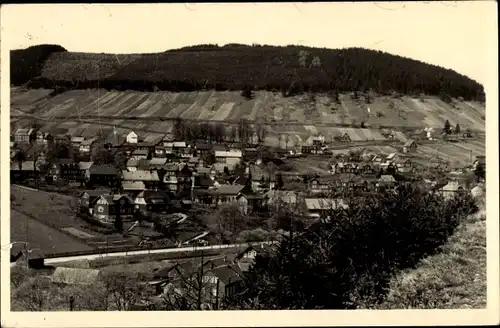 Ak Manebach Ilmenau in Thüringen, Gesamtansicht