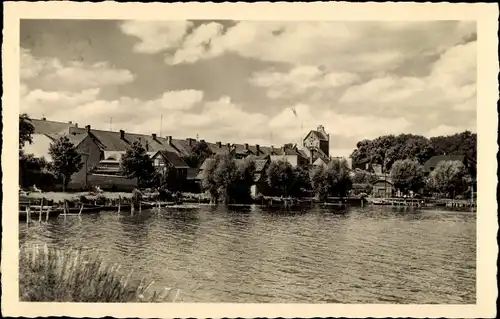 Ak Lychen in der Uckermark, Blick über den Oberpfuhlsee