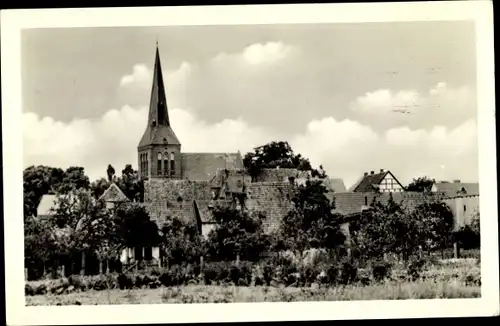 Ak Kröpelin in Mecklenburg, Blick zur Kirche