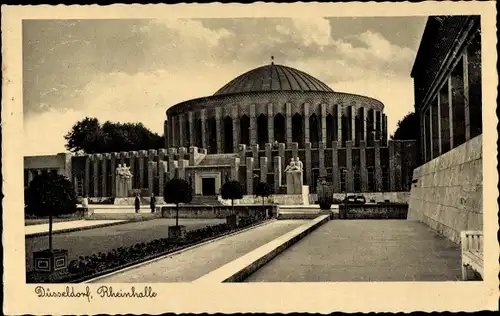Ak Düsseldorf am Rhein, Rheinhalle