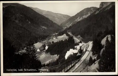 Ak Breitnau im Schwarzwald, Höllental, Höllsteig
