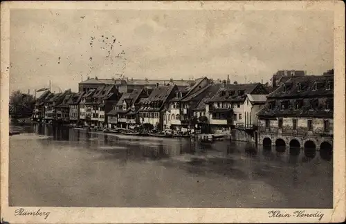 Ak Bamberg in Oberfranken, Klein Venedig