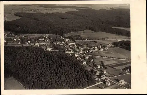 Ak Königsfeld im Schwarzwald Baden, Gesamtansicht, Fliegeraufnahme