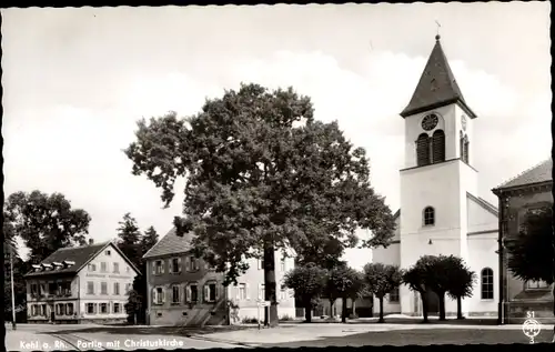 Ak Kehl am Rhein, Christuskirche