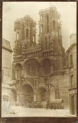 Foto Ak Laon Aisne, Kathedrale