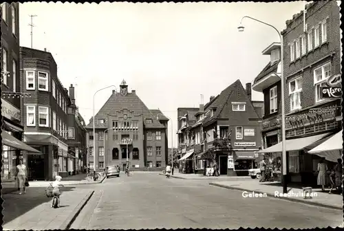 Ak Geleen Limburg Niederlande, Raadhuislaan