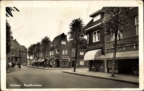 Ak Geleen Limburg Niederlande, Raadhuislaan