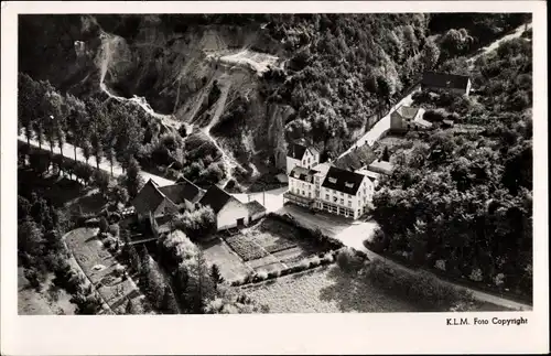 Ak Geulem Houthem Limburg, Hotel Berg en dal, Vogelschau, KLM Luftaufnahme