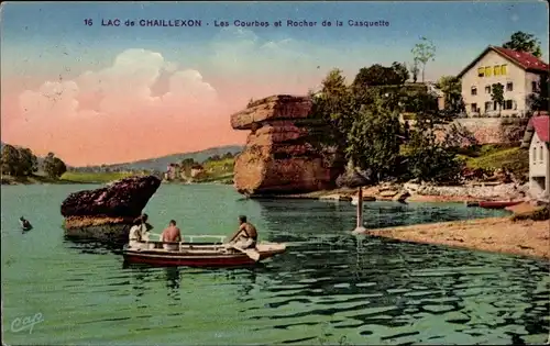 Ak Lac de Chaillexon Villers le Lac Doubs, Lac des Brenets Le Locle, Courbes, rocher de la Casquette
