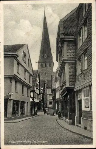 Ak Hattingen an der Ruhr, Steinhagen, Kirche